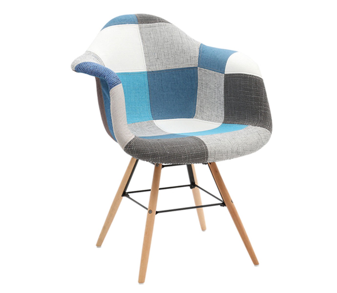 Poltrona in Tessuto Patchwork