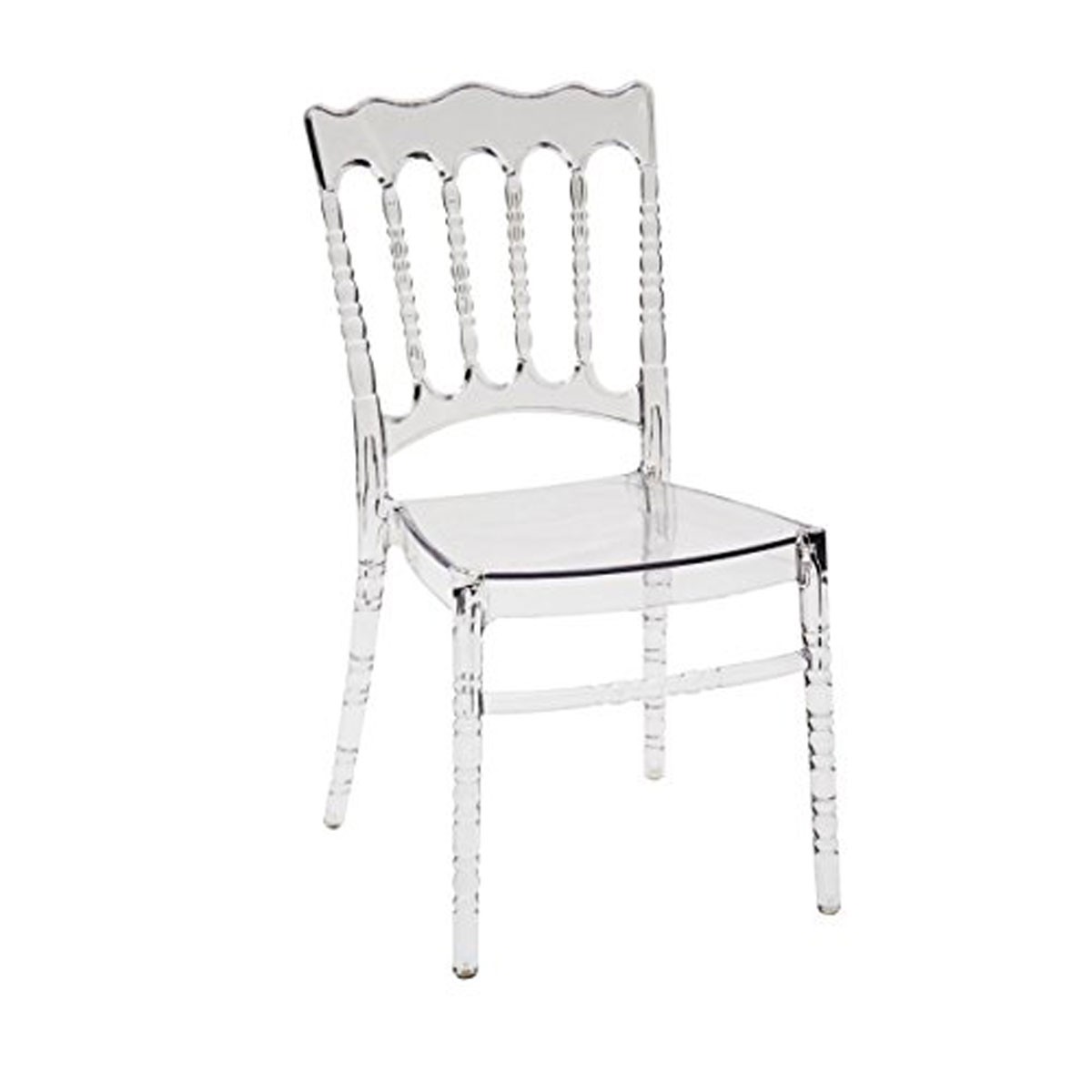 Sedia CHIAVARINA in polipropilene Design Trasparente