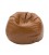 Pouf Ecopelle Marrone