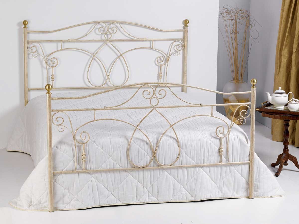 Letto francese in Ferro Battuto Ester