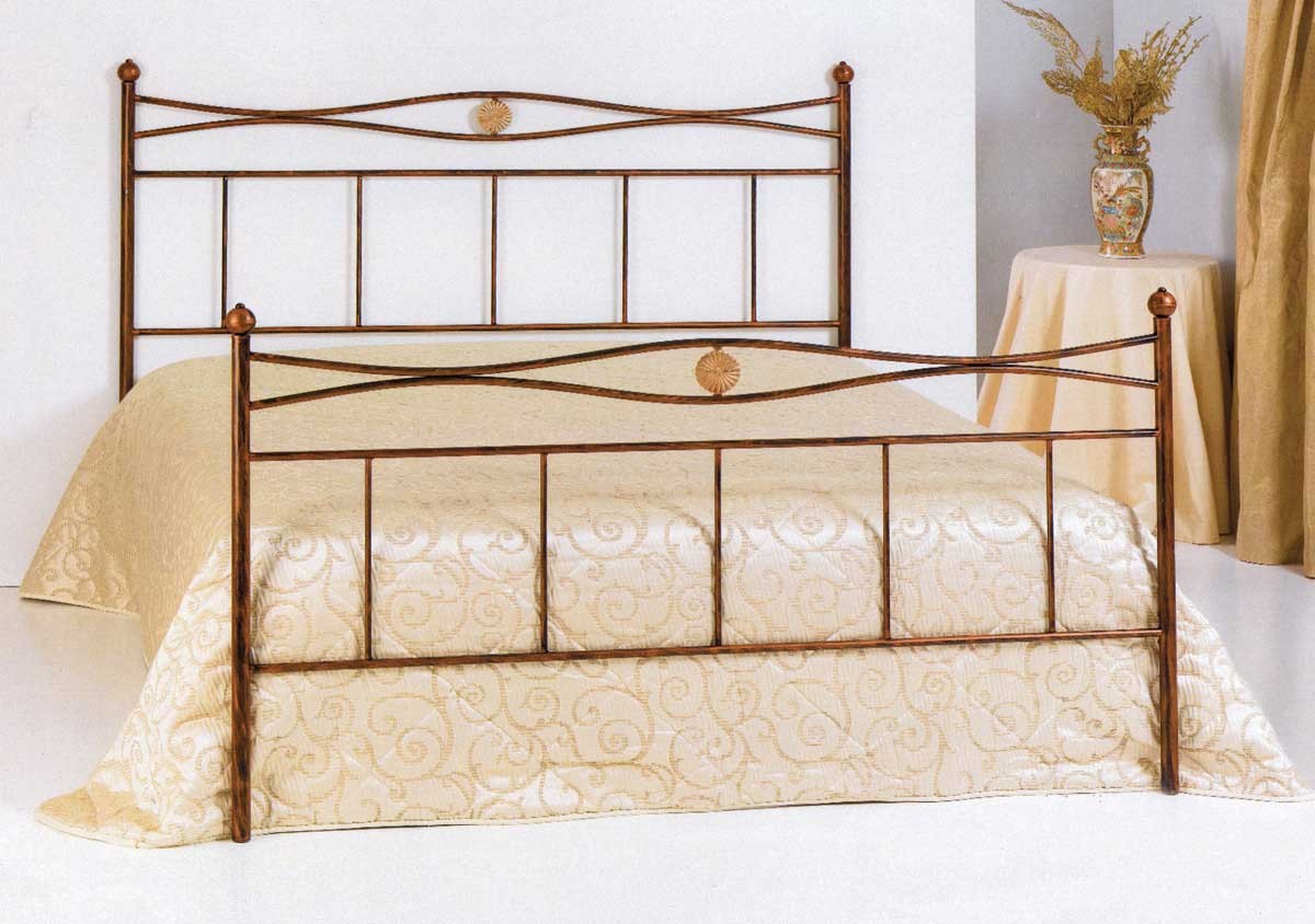 Letto una piazza e mezza in Ferro Battuto Nina