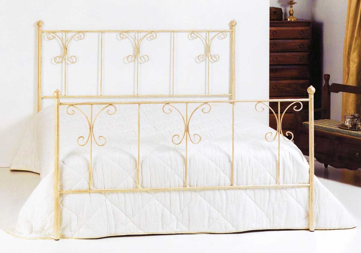 Letto francese in Ferro Battuto Elena