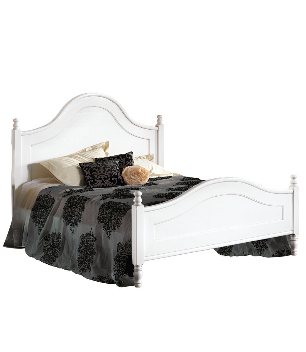 Letto Matrimoniale Legno Stile Provenzale