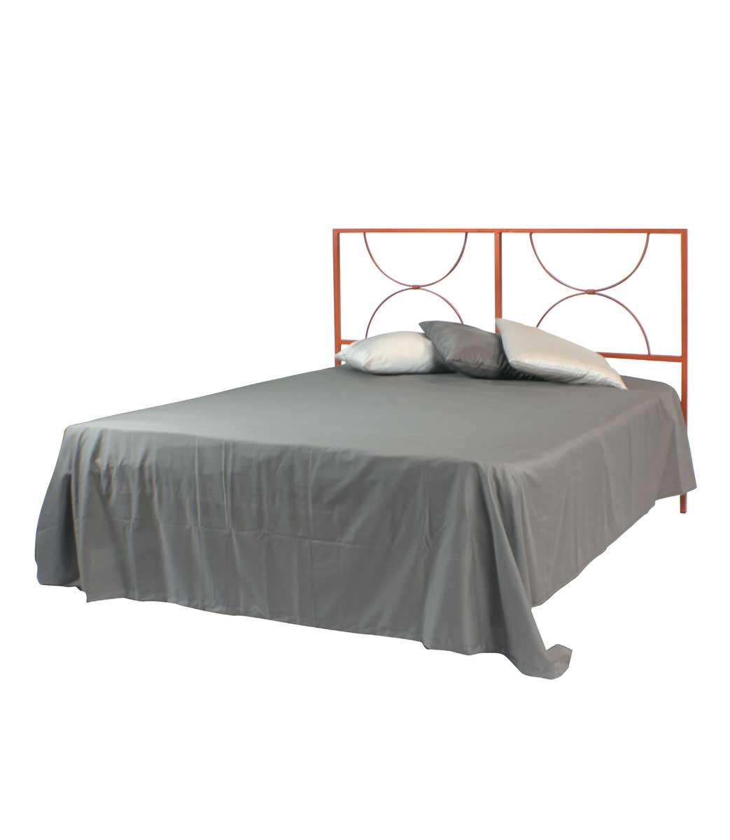 Testata letto matrimoniale in ferro Koris