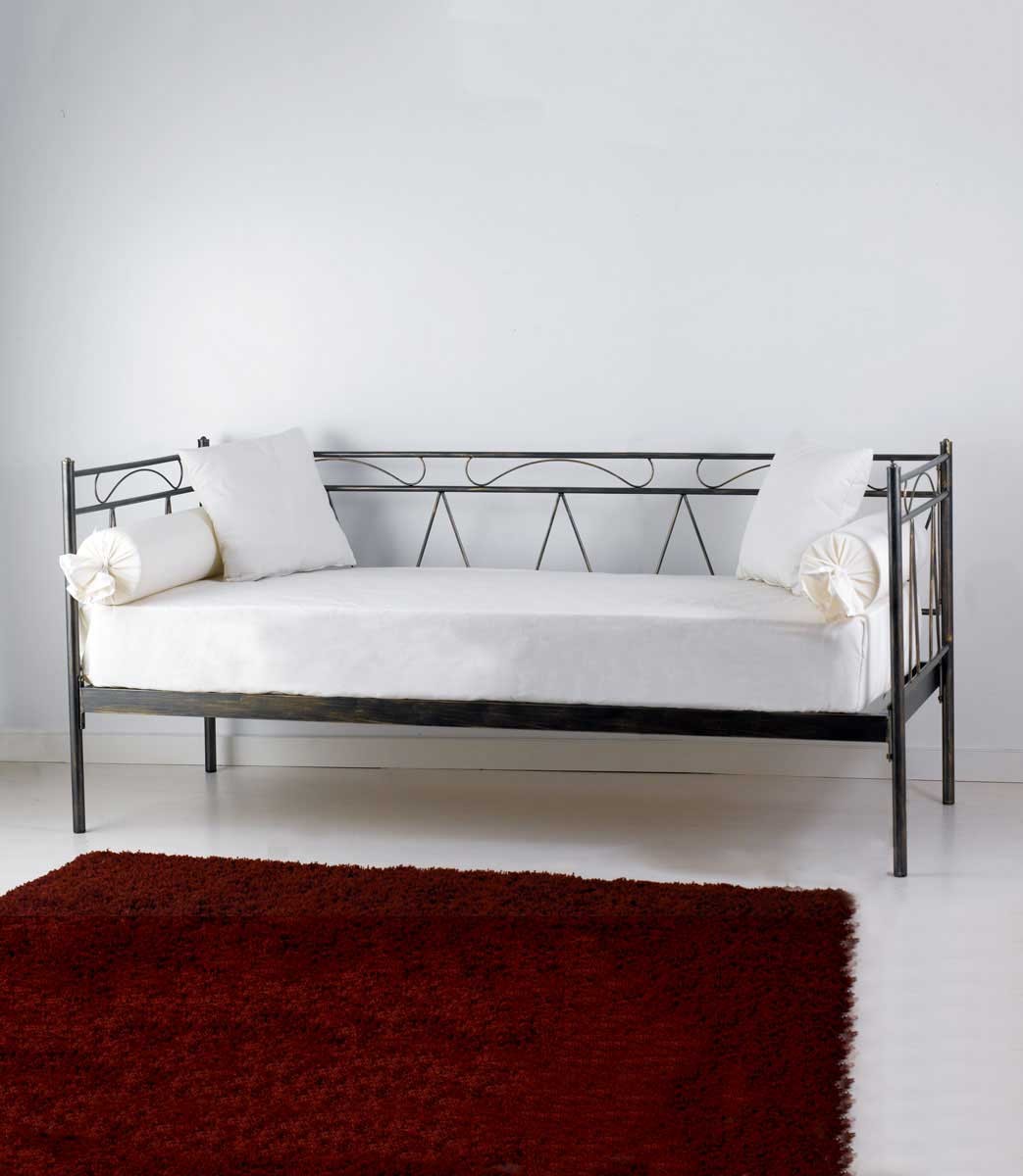 Divano Letto in Ferro Battuto Mozart