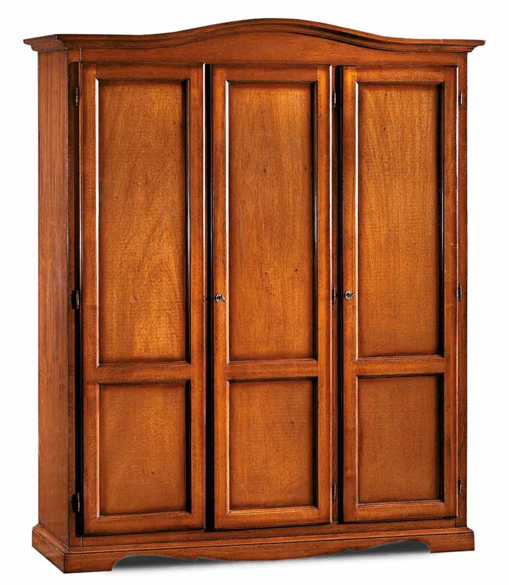 Armadio Classico Legno 3 Porte