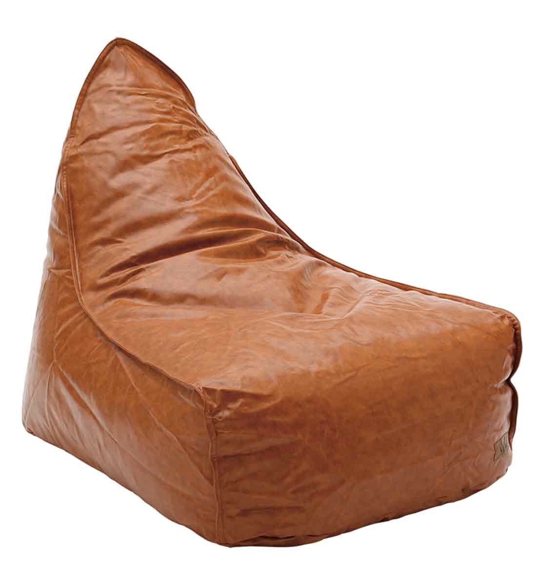 Poltrona Letto in Ecopelle Marrone