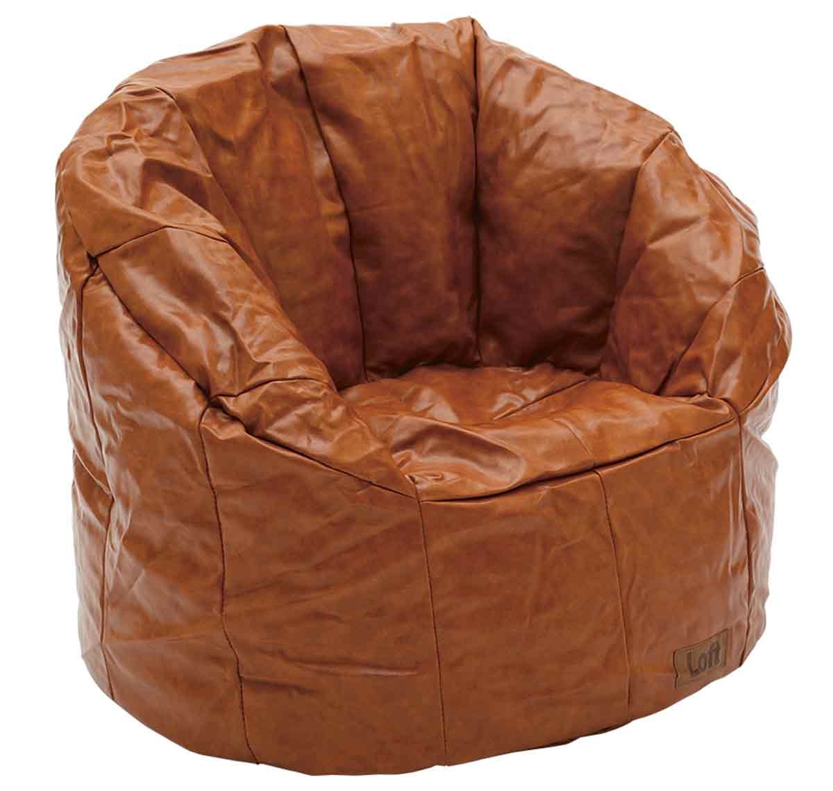 Poltroncina Ecopelle marrone