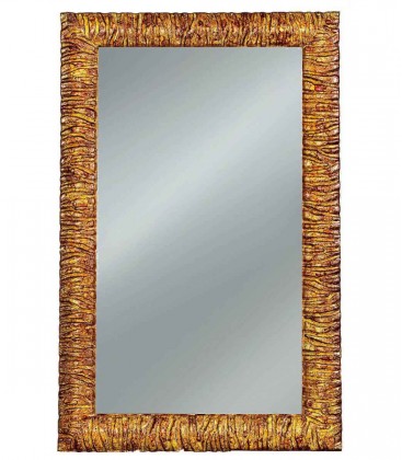 Specchio con Cornice Moderna Bronzo
