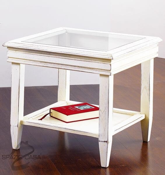Tavolino da salotto con Piano in Vetro