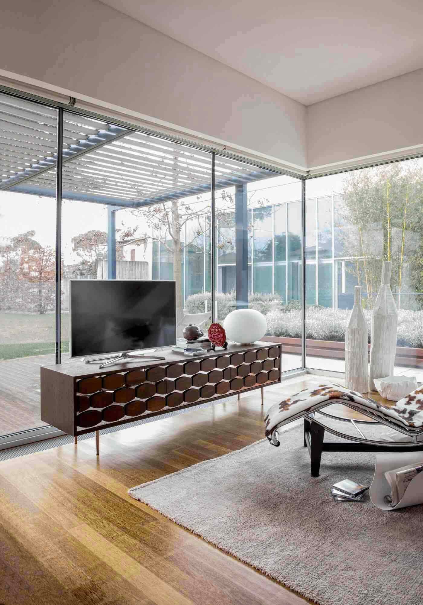 Porta TV Honey Design Moderno Tonin Casa
