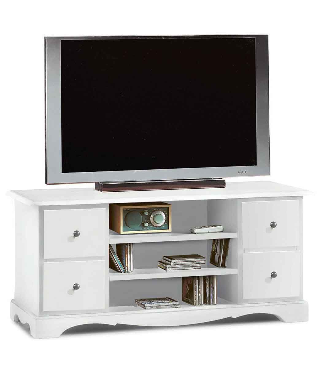 Mobile Porta Tv Classico con 4 cassettini