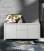 Credenza in Legno di Abete Bianco Spazzolato