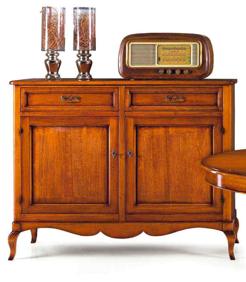 Credenza Classica 2 Porte 2 Cassetti