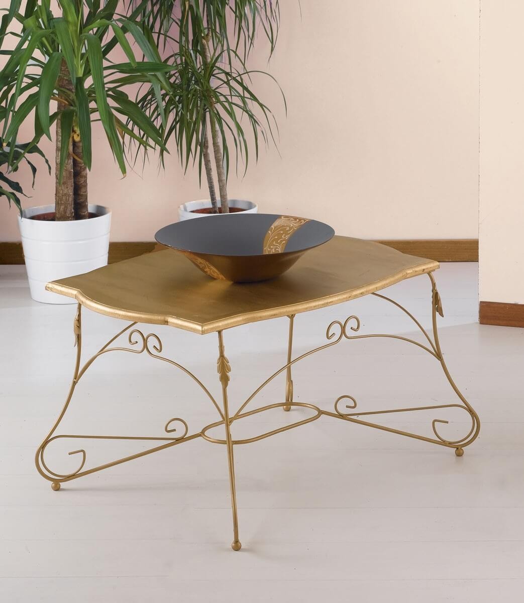 Tavolino Rettangolare Ariel Piano Legno