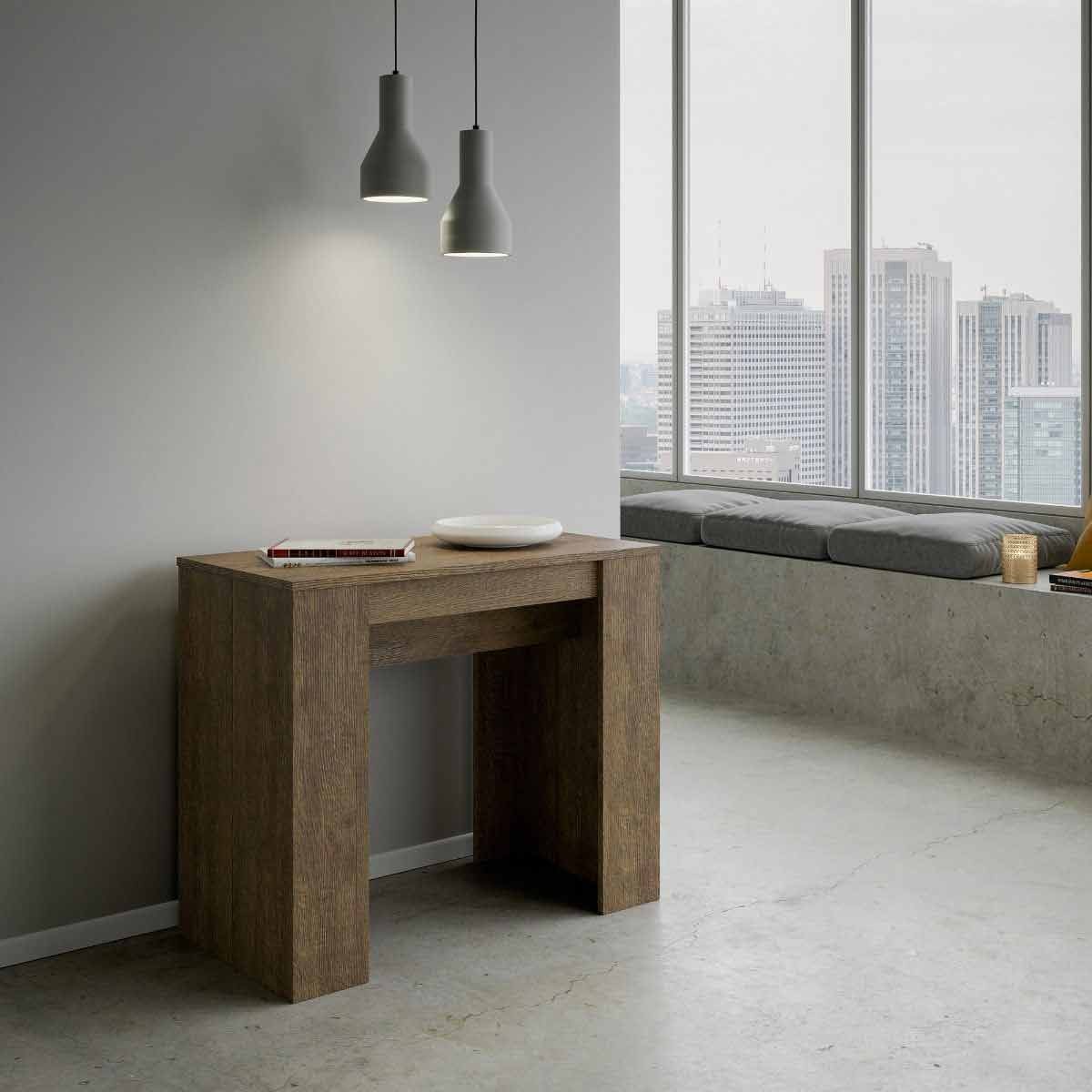 Consolle Allungabile Basic Small Noce