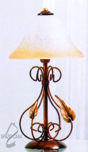 Lampada da tavolo 4P foglie