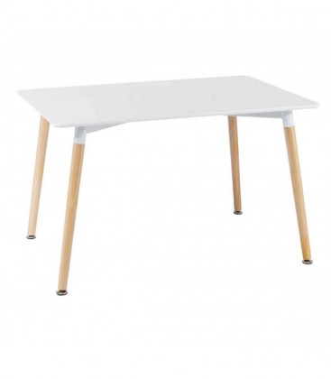 Tavolo moderno bianco legno