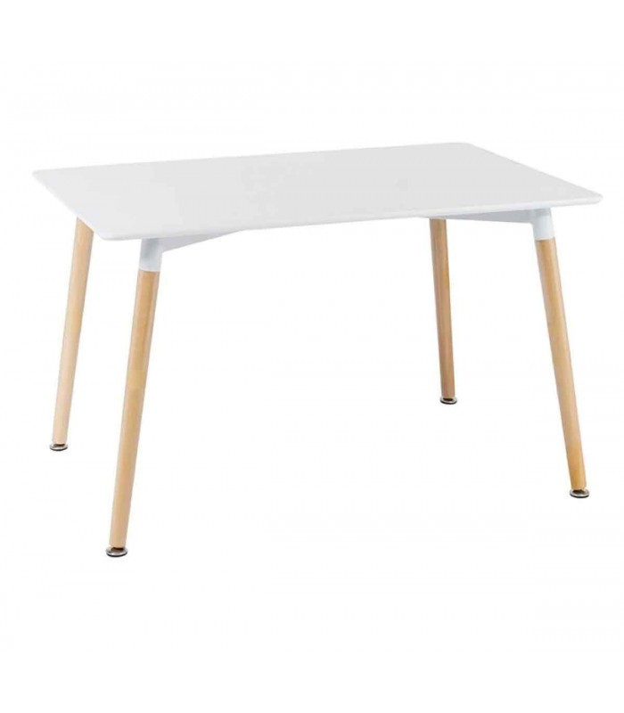 Tavolo moderno bianco legno