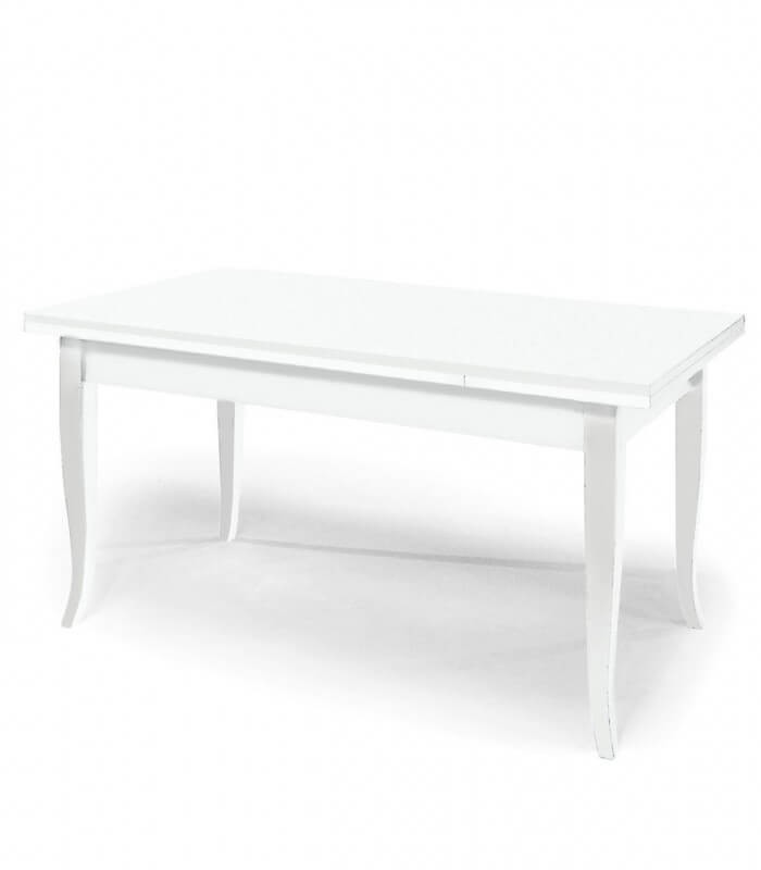 Tavolo 180 x 90 allungabile con piedi a sciabola