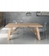Tavolo in legno di design Fisso Naturale