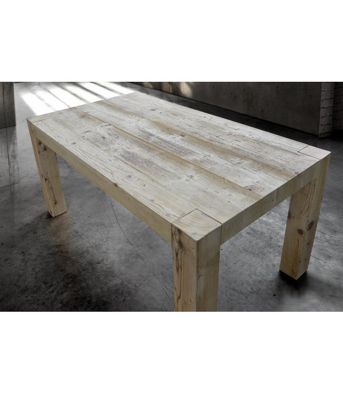 Tavolo in Legno rettangolare Naturale