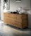 Credenza 4 ante Rovere nodato Finitura Grano
