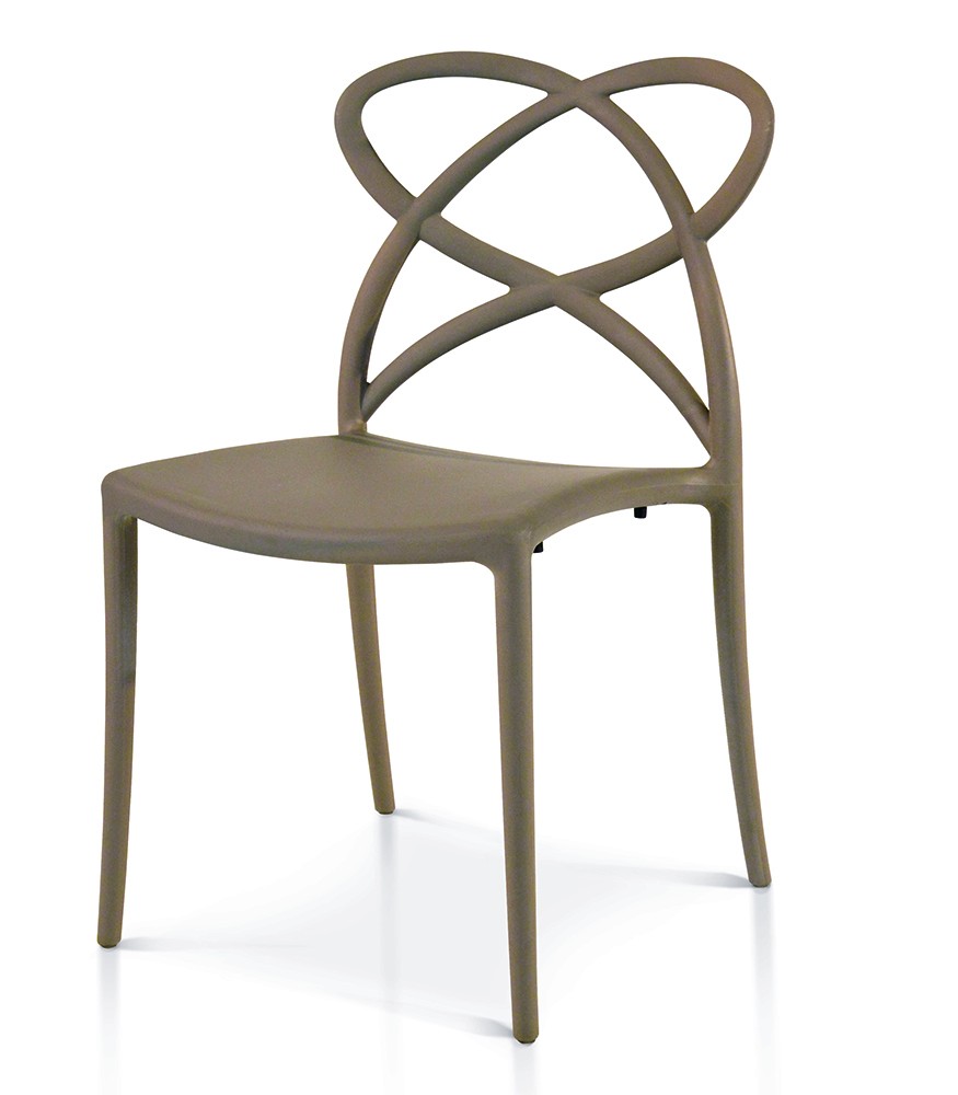 Sedia di Design in Polipropilene Avocado