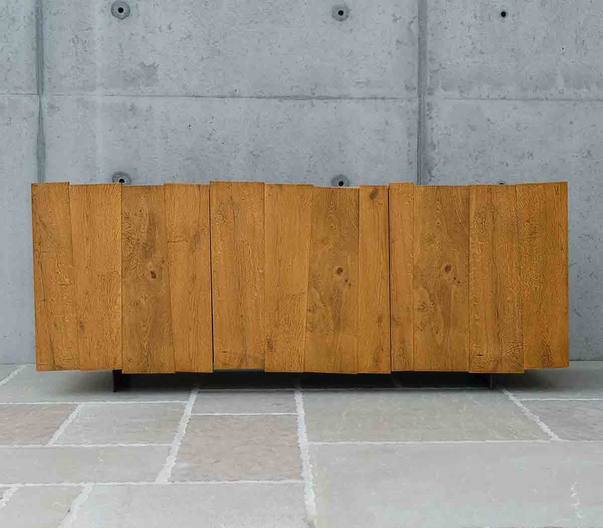 Credenza 4 ante Rovere notato