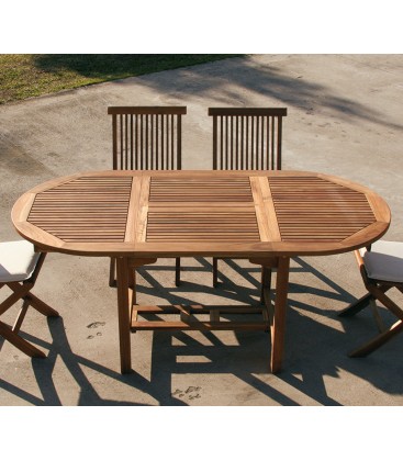 Tavolo da giardino in legno Lipari