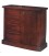 Credenza in legno con zoccolo