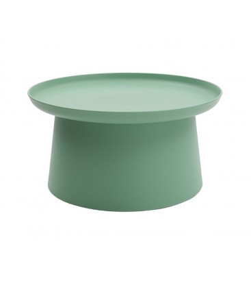 Tavolino Rotondo Polipropilene Verde