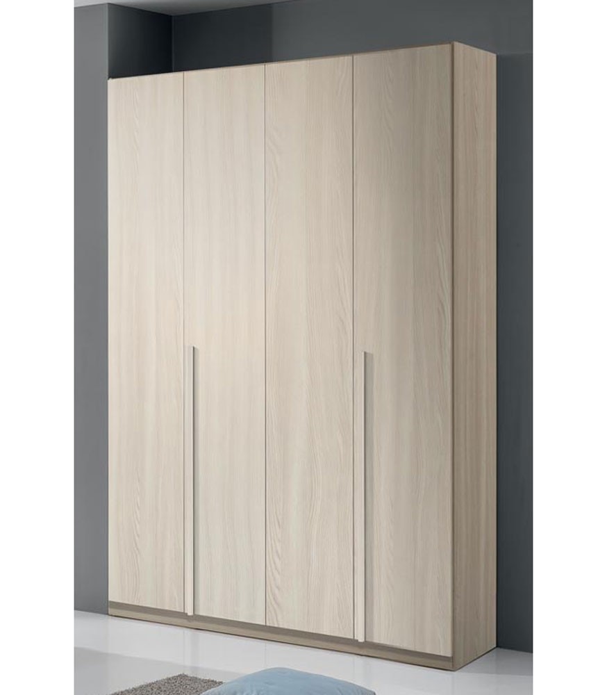 Armadio Giotto in legno 4 ante battenti