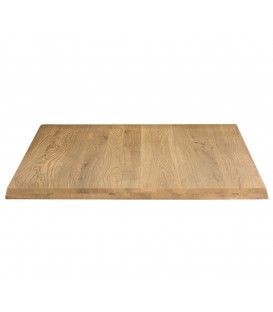 Piano Quadrato per Tavolo in Laminato Rovere nodato 18 mm