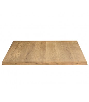 Piano Quadrato per Tavolo in Laminato Rovere nodato 18 mm