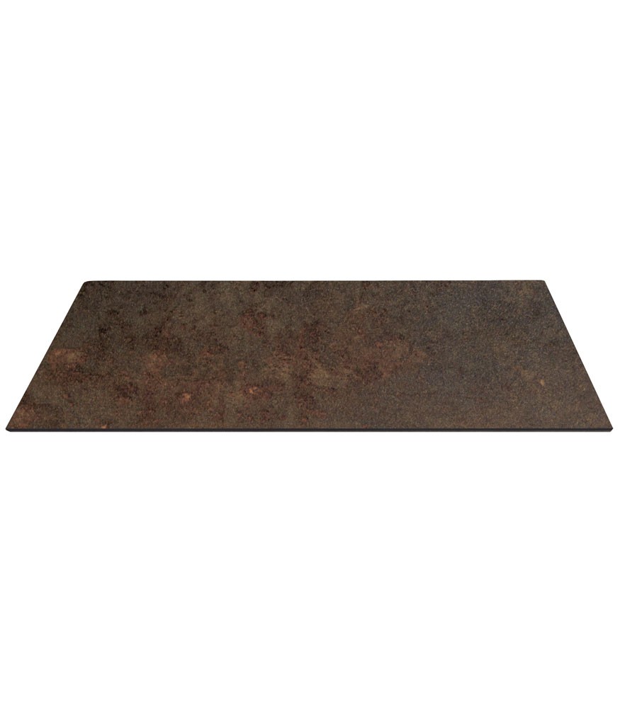 Piano Quadrato per Tavolo in HPL Bronzo 10 mm