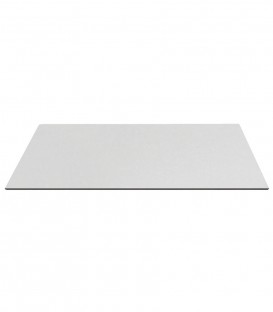 Piano Quadrato per Tavolo in HPL Bianco 10 mm