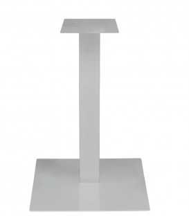 Base quadrata per tavolo in metallo Antracite