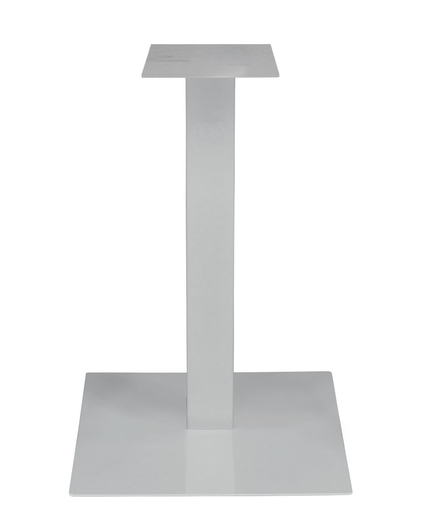 Base quadrata per tavolo in metallo Antracite
