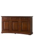 Credenza 3 Ante a Goccia in legno Noce